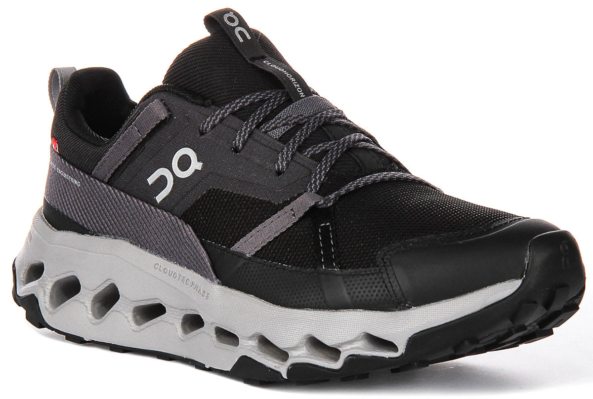 On Running Cloudhorizon In Black For Women