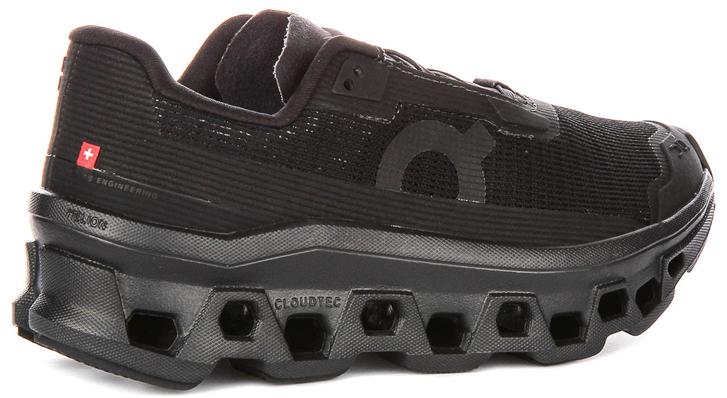 On Running Cloudmonster Void In Black For Women