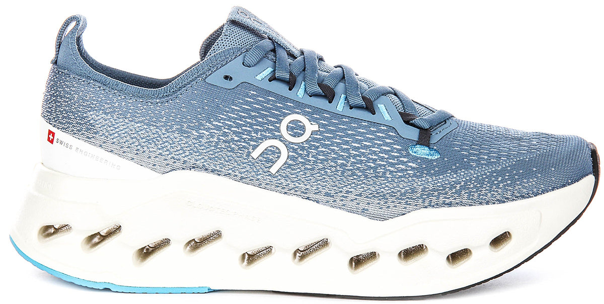 On Running Cloudsurfer Max In Blue White For Men