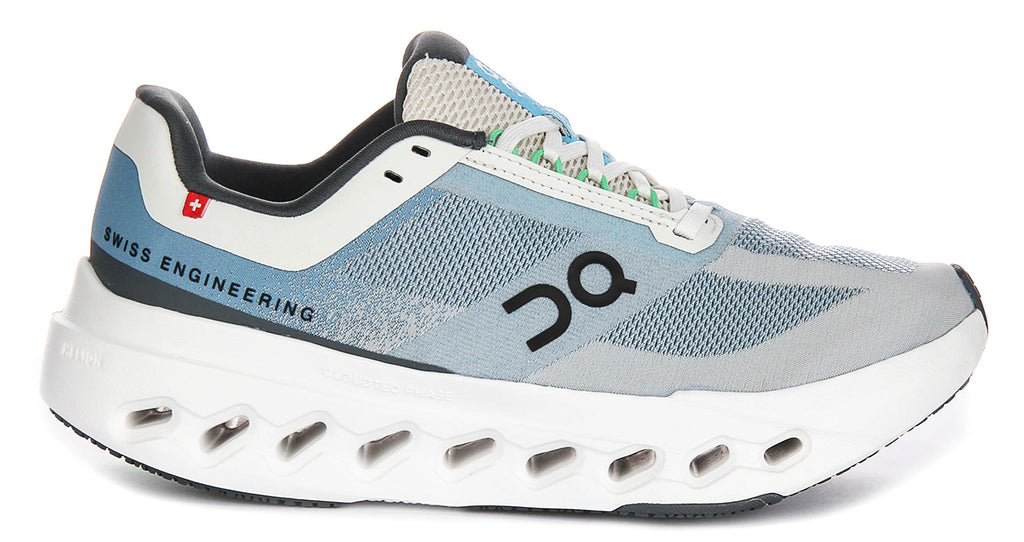 On Running Cloudsurfer Next In Grey Blue For Women