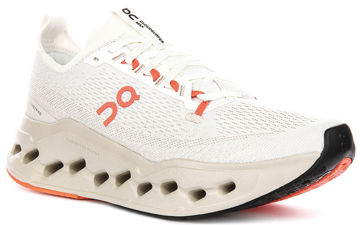 On Running Cloudsurfer Max In Ivory For Men