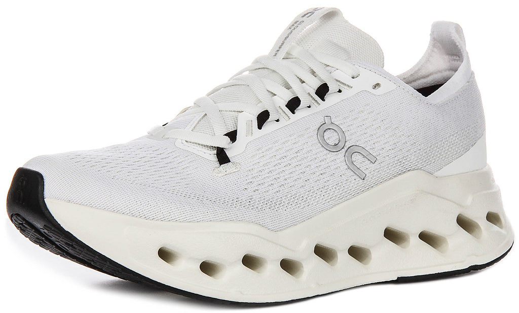 On Running Cloudsurfer Max In White For Women