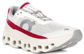 On Running Cloudmonster In White Pink For Women
